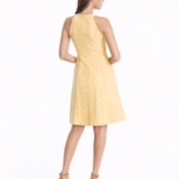 White House Black Market A-line Halter Dress - Picture 3 of 4